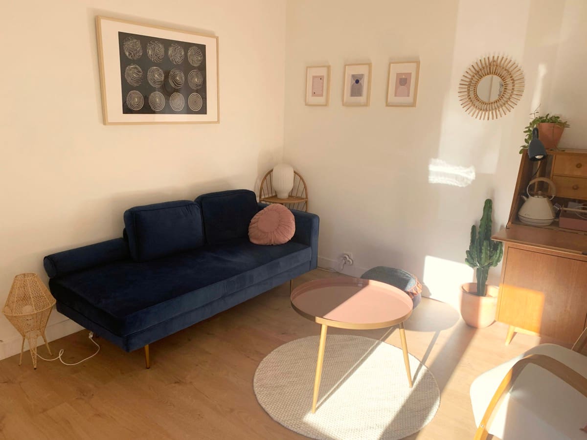 Fauteuil de consultation — cabinet Villeneuve-Loubet